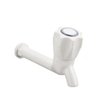 AM5595 Plastic Polo Long Body Bib Cock For Bathroom, Wash Basins - Pack of 1 (15 mm)