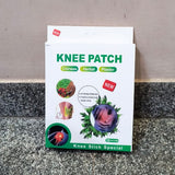AM5047 Natural Knee Pain Relief Patches - Heating Herbal Patches for Back, Neck, Shoulder, Joints - No Side Effect (Pack of 10)