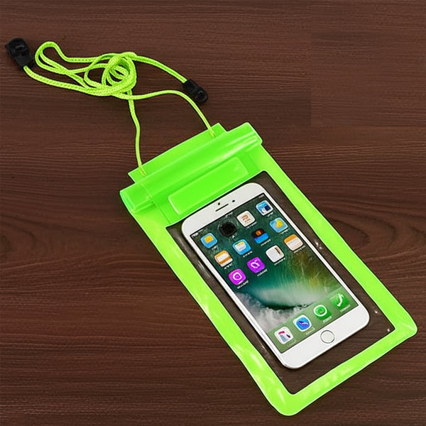 0601 Waterproof Mobile Pouch (6.2 inch, Random Colour)