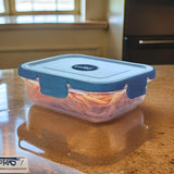 AM2032 Cello Steel-O Fresh Borosilicate Rectangle Container 370ml