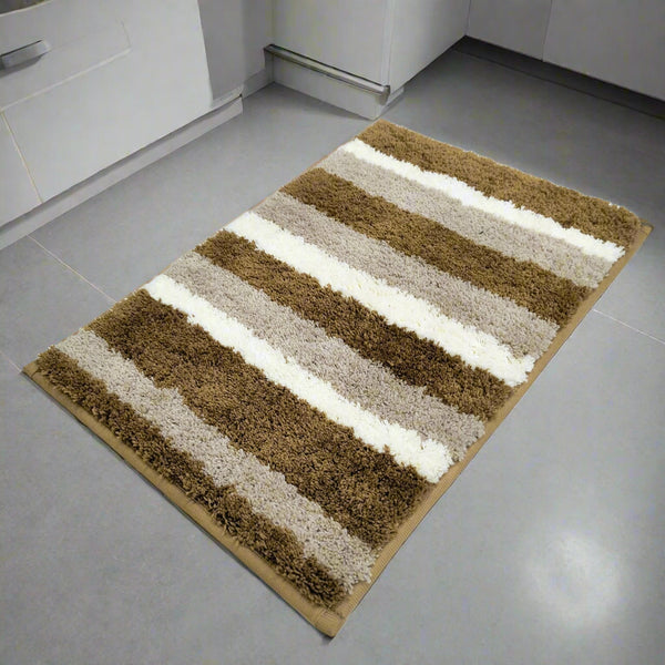 AM5466 Door Mats for Home & Bath Mat Super Soft Anti Skid Slip Water Soak Washable Multicolor 1pc 33x49 CM (13x19in)