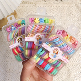AM1003 1 Box, Cute Colorful Hair Tie Hair Accessories for Baby Girls & Little Girls