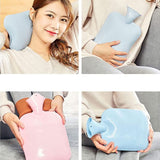 0384 (Large) Rubber Hot Water Heating Pad Bag for Pain Relief