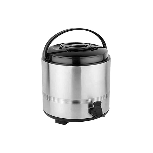 3193 Stainless Steel Water Jug I 6Liters and Hot and Cold Upto 5-6 Hours I Water Dispenser with Easy to Carry Handle I For Kitchen, Office, Home