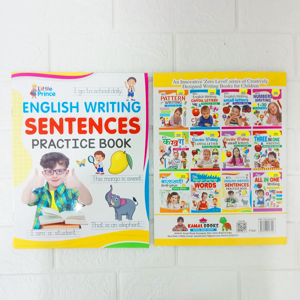 Di0133 Little Prince English Writing Sentences Practice Book