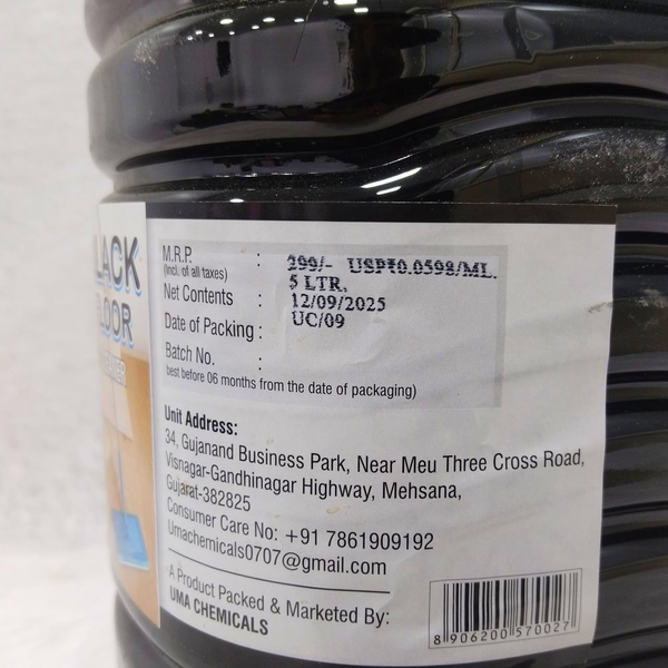 AM6216 Waveflow Black Floor Cleaner Liquid - 5ltr