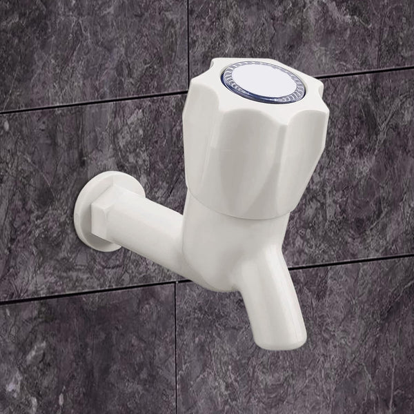 AM5594 Plastic Polo Short Bib Cock For Bathroom, Wash Basins - Pack of 1 (15 mm)