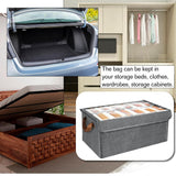 3528 Foldable Storage Baskets with Handles