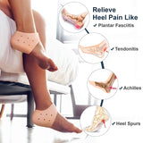 0339 Moisturizing Skin Softening Silicone Gel for Dry Cracked Heel Repair (Multicolour)