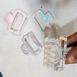 AM5624 Multidesign Claw Clips - Strong Hold Hair Clips Women Hair Claw Clips for Thick Hair