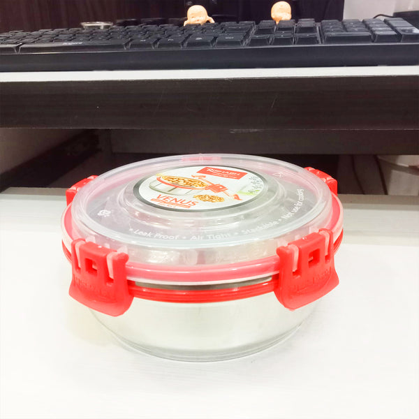 AM5659 Rishabh Venus-4 Size Air-Tight & Leak Proof Stainless Steel Container