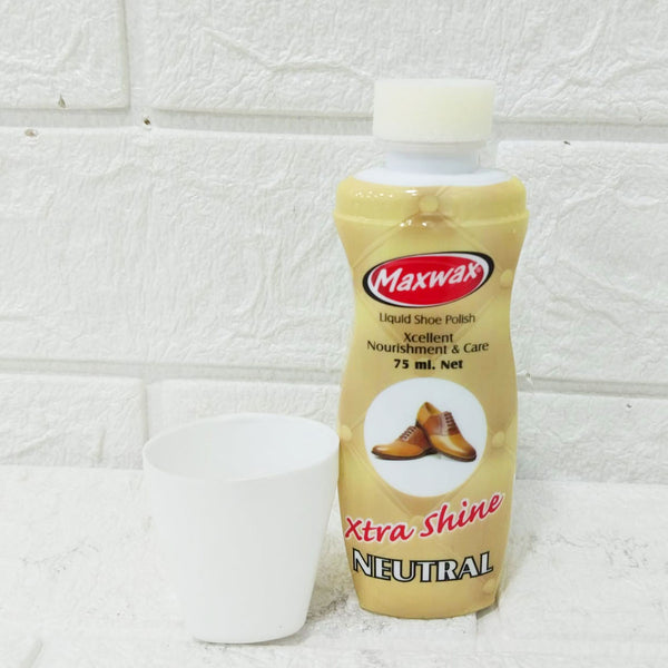 AM6150 Maxwax Liquid Shoe Polish – Neutral (75 ml)