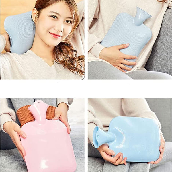 0395 (Small) Rubber Hot Water Heating Pad Bag for Pain Relief