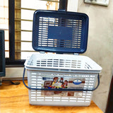 AM5722 JOYO Plastic Storage Family Big Basket -Multicolor (Pack of 1)