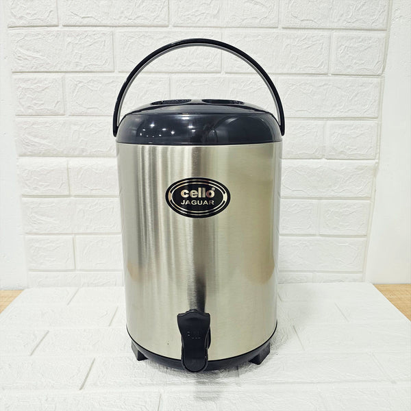 Di0019 Cello Jaguar Stainless Steel Double Walled Water Jug - 10 Ltr