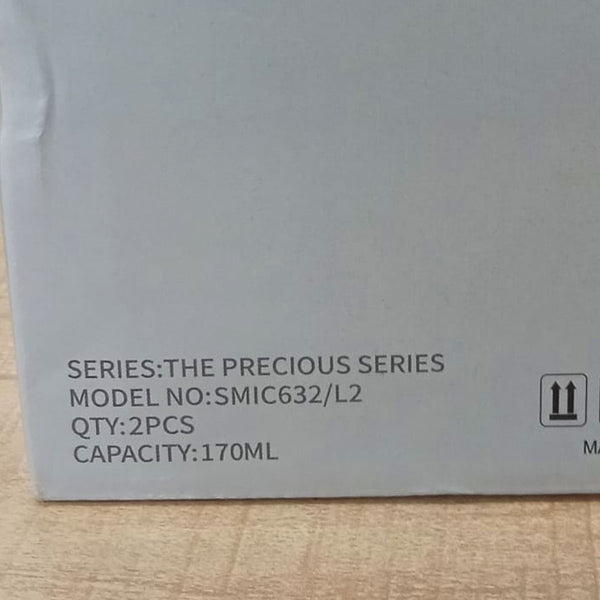 AM5995 Elegant Glass Ice Cream & Dessert Bowl 2 Pcs