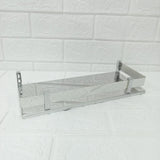 AM6058 Stainless Steel Bathroom Shelf (12x5 Inch) - Wall-Mounted Bath Accessories Holder