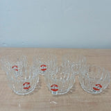 AM5964 Crystal Glass Ice Cream and Dessert Bowl - Set of 6 Pcs 150 ml