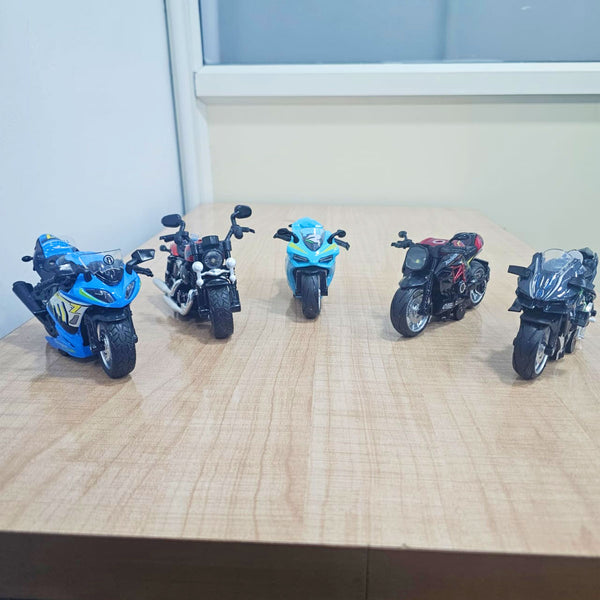 AM5961 Premium Die-Cast Metal Sport Bike Toy – Realistic Scaled Model for Play & Display