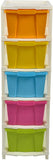 0769 Multipurpose Modular Drawer Organizer Storage Box - 5 Layers