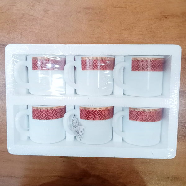 AM5756 Cello Solitaire Premium Multi-Design Mug (Medium) 18cl - 6 pcs set