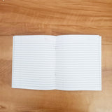 AM5501 Vision Single Line A5 Notebook 132 Pages, 160mmX190mm (Brown, Pack of 1)