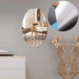 1727 Adhesive Bathroom Mirror Wall 30X20CM ((small)