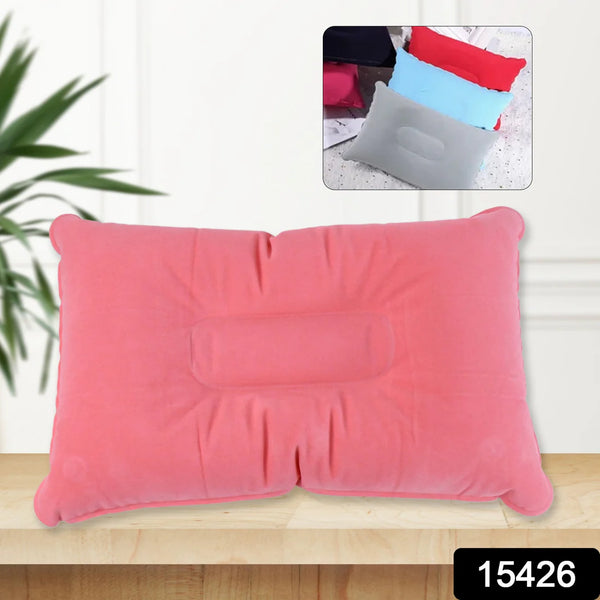 15426 Ultralight Backpacking Inflatable Camping Pillow Air Pillow (1 Pc / Mix Color)