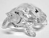 AM5388 Crystal Transparent Glass Tortoise Showpiece (Crystal - White)