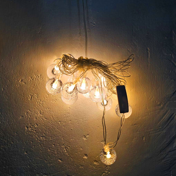 Di0077 14 Big Ball Warm LED String Lights