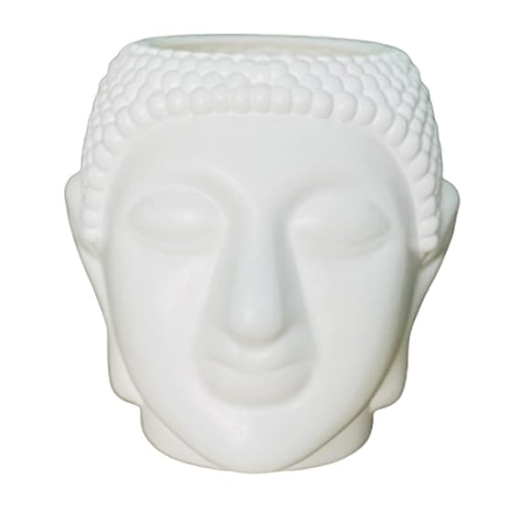 AM0823 Buddha Theme 10 inch Flower Plant Plastic Pot