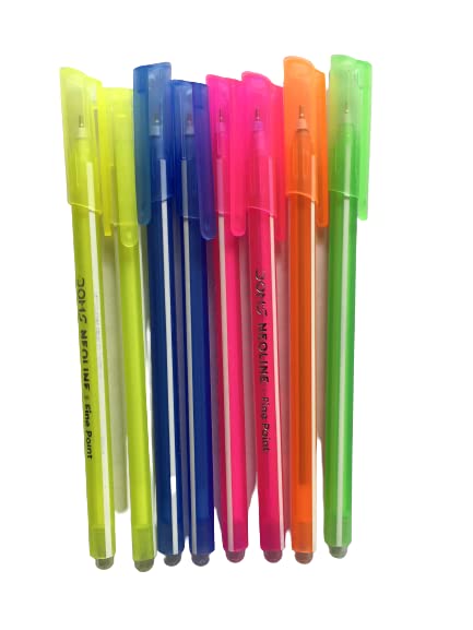 3588 DOM Neoline Triangle Ballpoint Pen, colour of blue, pack of 20