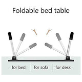 7861 FOLDABLE BED STUDY TABLE PORTABLE MULTIFUNCTION LAPTOP TABLE LAPDESK FOR CHILDREN BED FOLDABLE TABLE WORK OFFICE HOME WITH TABLET SLOT & CUP HOLDER