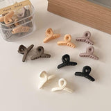 AM1275 Beautiful Mini Cross Shape Hair Clutcher Hair Claw  (Multicolor) - 3pcs