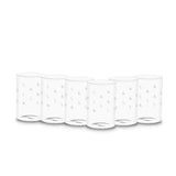 AM5169 Borosil 6 Galaxy Glasses Medium  6 pcs Set 295ml