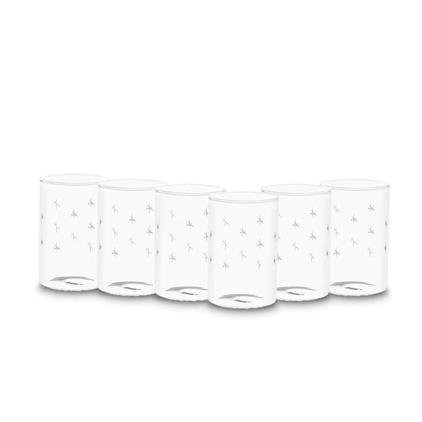 AM5169 Borosil 6 Galaxy Glasses Medium  6 pcs Set 295ml