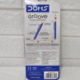 AM6070 DOMS Groove Retractable Click Pencil Eraser Set