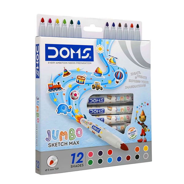 AM6097 Doms JUMBO SKETCH MAX 12 SHADES