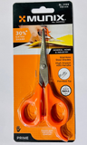 3914 Munix SL-1158 148 mm / 5.8" Stainless Steel Scissors | Pointed Tip with Shock Proof Body | Ergonomic & Soft Handles for Easy Handling