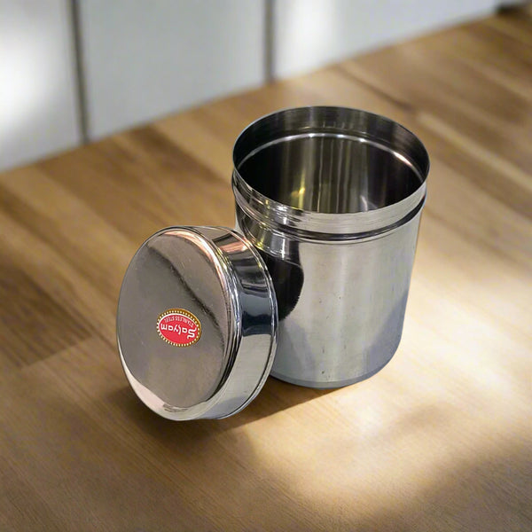 AM5326 Satyam Noori Dabbi Stainless Steel Containers For Storage Big