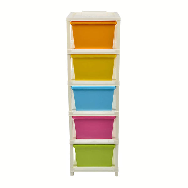 0769 Multipurpose Modular Drawer Organizer Storage Box - 5 Layers