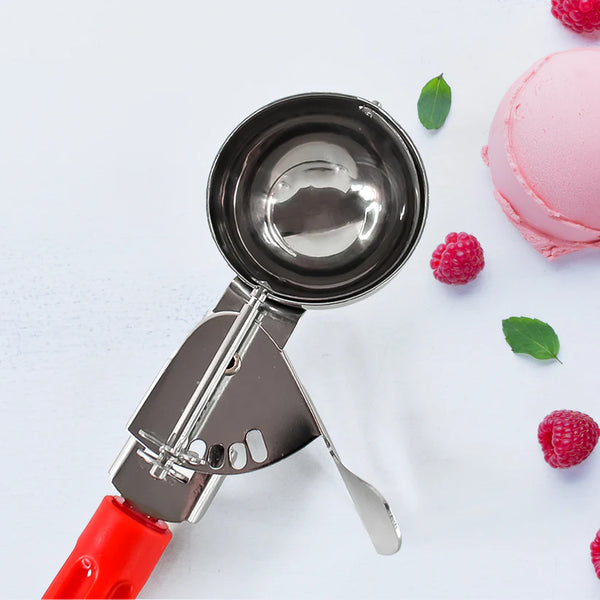 11697 Apex Ice Cream Scoop – 70 ML Stainless Steel Head with Ergonomic Handle (1 Pc)