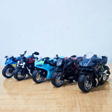 AM5961 Premium Die-Cast Metal Sport Bike Toy – Realistic Scaled Model for Play & Display