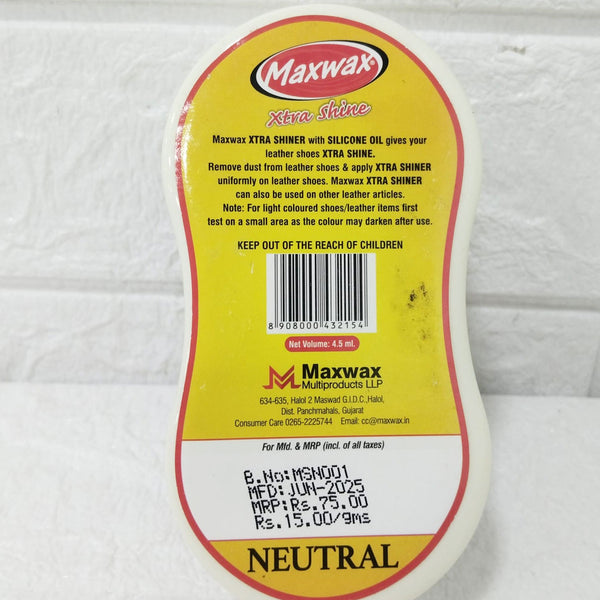 AM6144 Maxwax Shoe Xtra Shiner - Neutral