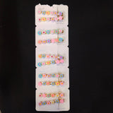 AM5879 Colorful Flower Hair Clip for Girls – Pack of 1 Pair