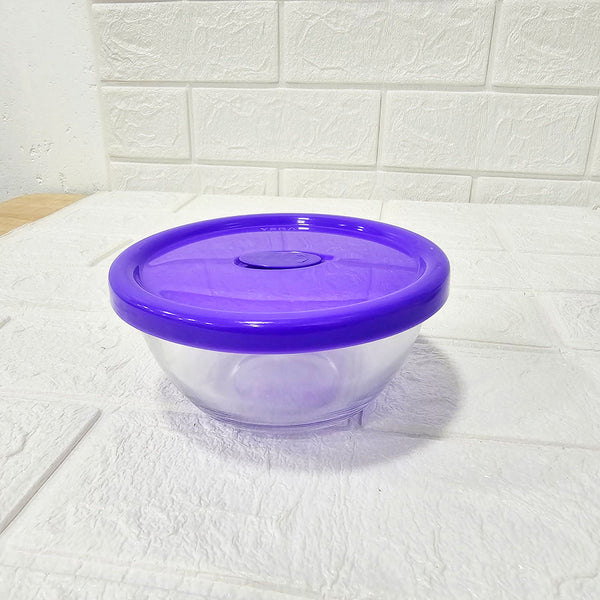 Di0021 Yera Polo Glass Bowls with Lid – 2 Pcs