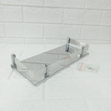 AM6058 Stainless Steel Bathroom Shelf (12x5 Inch) - Wall-Mounted Bath Accessories Holder
