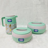 AM6177 Asian Java Meal Combo – Insulated Water Jug & Casseroles Set