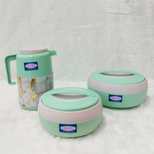 AM6177 Asian Java Meal Combo – Insulated Water Jug & Casseroles Set