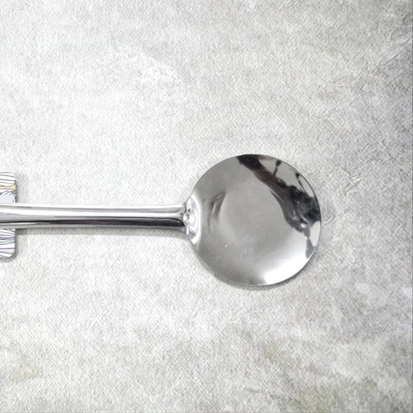 AM5830 PNB Kitchenmate Stainless Steel Solid Skimmer Serving Big Spoon - Leo 3